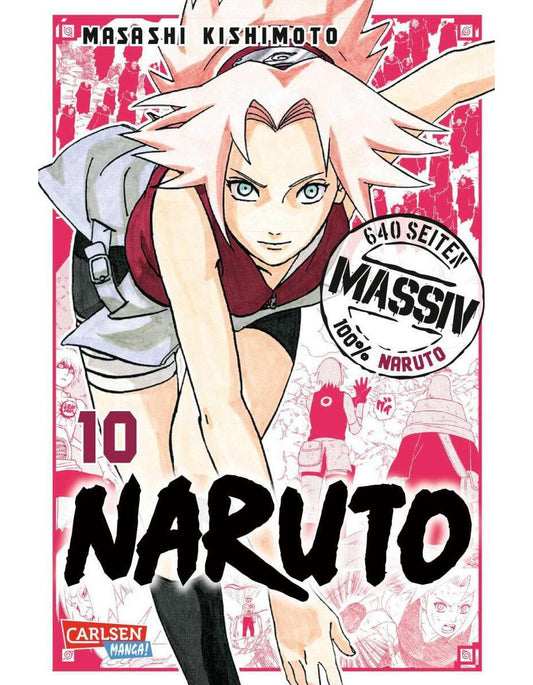 Carlsen NARUTO Massiv 10 (Deutsch, 2018, Masashi Kishimoto)