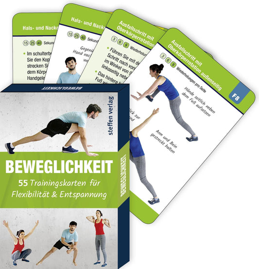 Steffen Trainingskarten: Beweglichkeit (Deutsch, 2020, Ronald Thomschke)