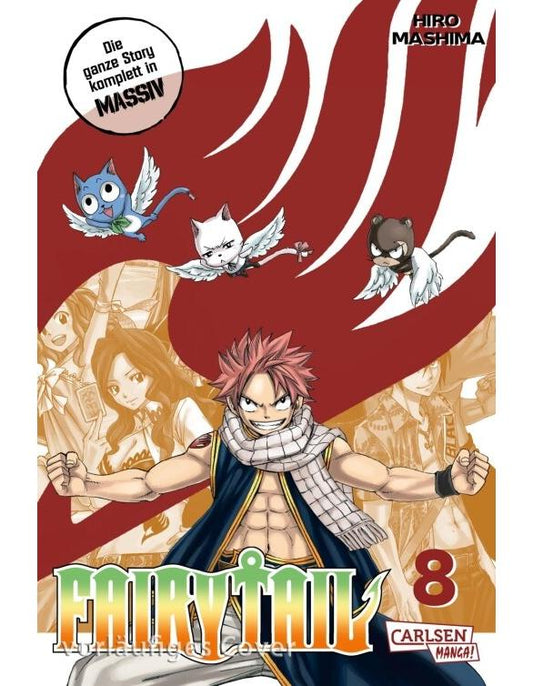 Carlsen Fairy Tail Massiv 8 (Deutsch, 2024, Hiro Mashima, Karsten Küstner)