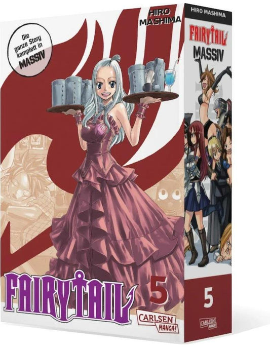 Carlsen Fairy Tail Massiv 5 (Deutsch, 2023, Hiro Mashima)