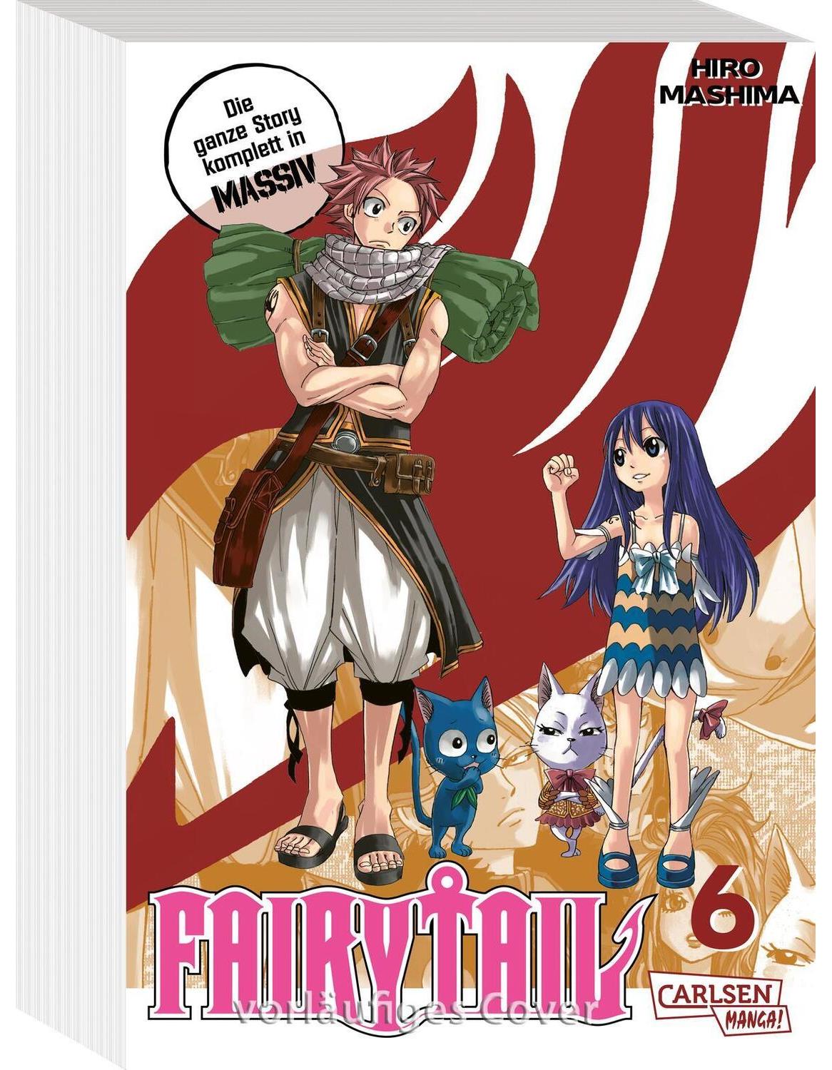 Carlsen Fairy Tail Massiv 6 (Deutsch, 2023, Hiro Mashima)