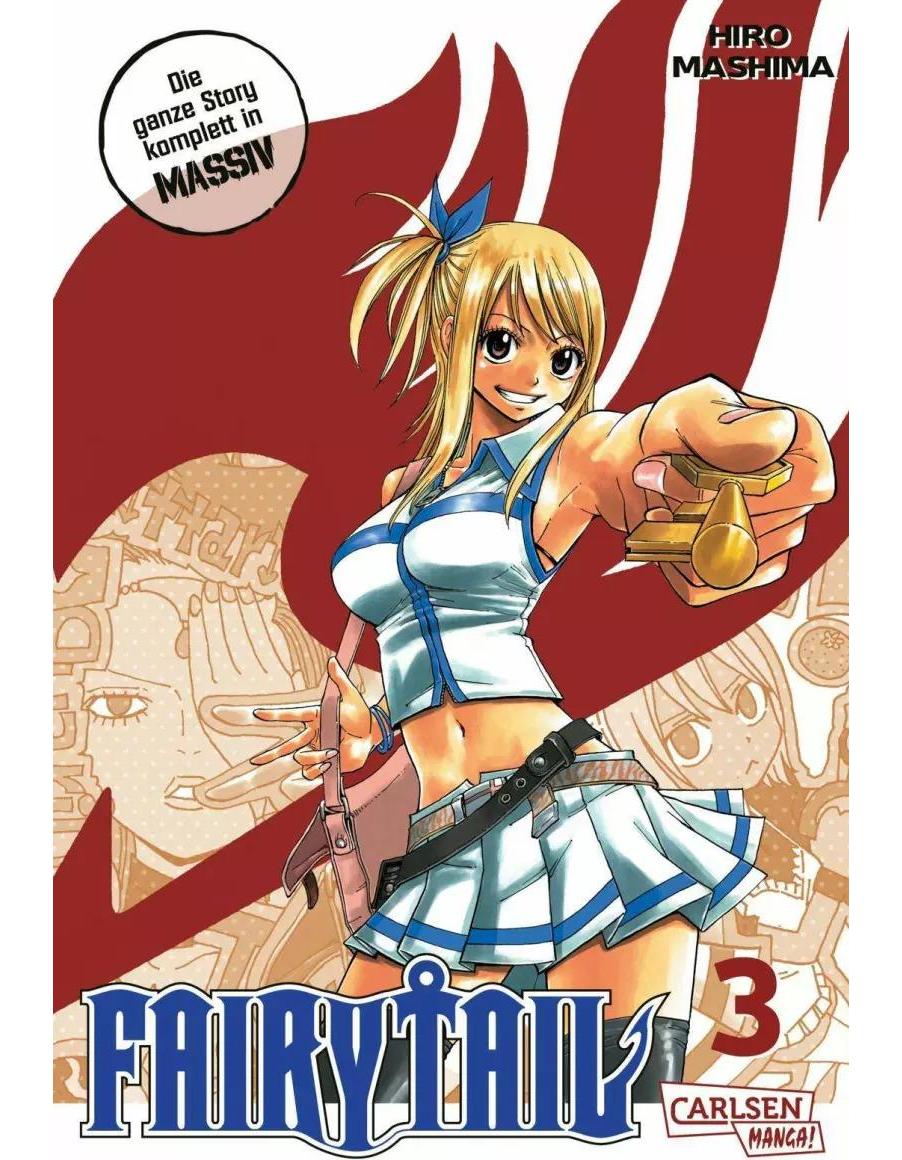 Carlsen Fairy Tail Massiv 3 (Deutsch, 2023, Hiro Mashima, Karsten Küstner)