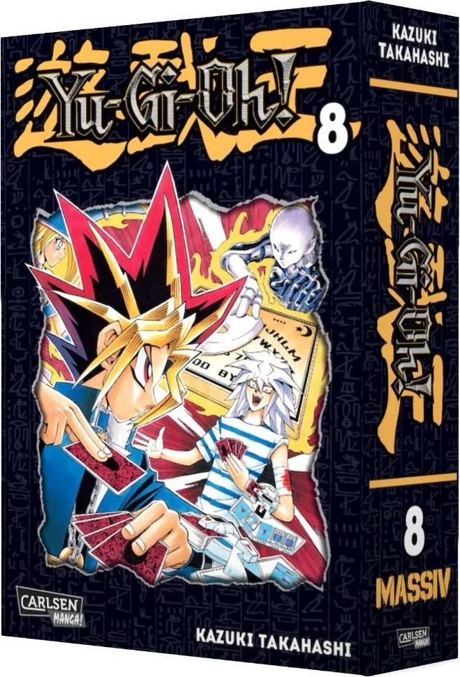 Carlsen Yu-Gi-Oh! Massiv 8 (Deutsch, 2023, Kazuki Takahashi, Hiro Yamada, Cora Hartwig)