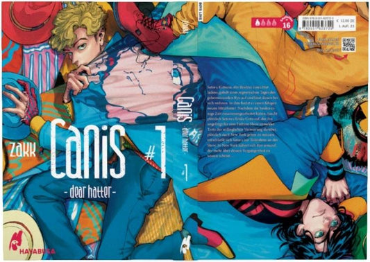 Carlsen CANIS: -Dear Hatter- 1 (Deutsch, 2023, Gandalf Bartholomäus, ZAKK)