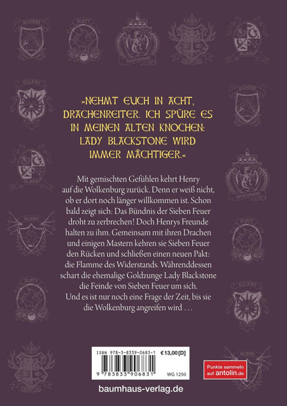 Baumhaus Die geheime Drachenschule - Die Rebellion der Drachenreiter (Deutsch, 2022, Emily Skye, Pascal Nöldner)