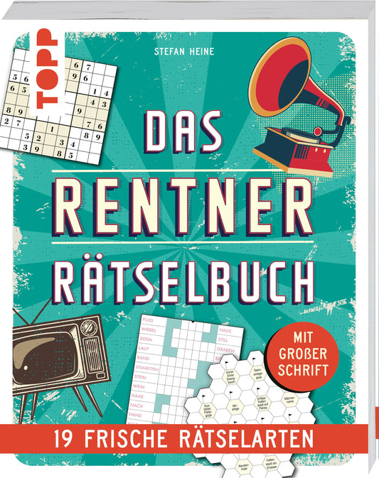 Frech Rentner-Rätselbuch »Old but Gold« (Deutsch, 2024, Stefan Heine)