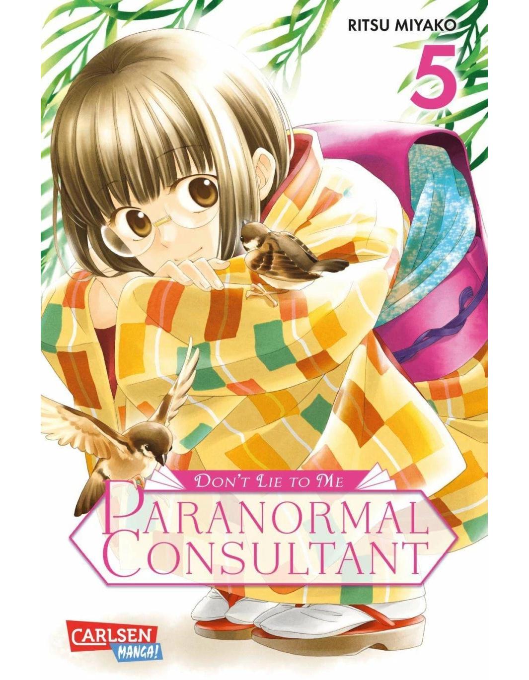 Carlsen Don’t Lie to Me - Paranormal Consultant 5 (Deutsch, 2023, Ritsu Miyako, Antje Bockel)