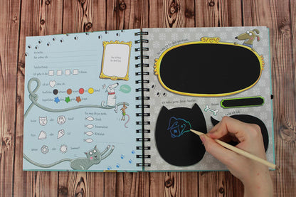 Loewe Verlag Mein Kreativ-Kratzel Freundebuch (Deutsch, 2020, Katrin Oertel, Loewe Kratzel-Welt)