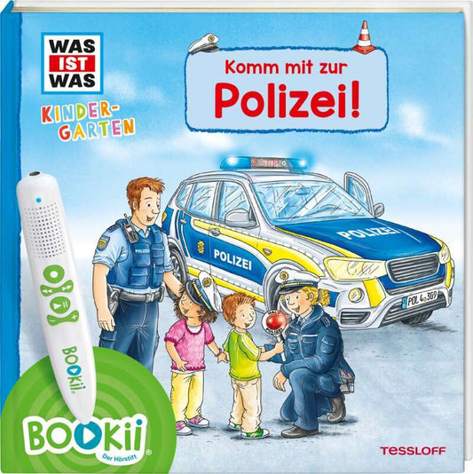 Tessloff BOOKii® WAS IST WAS Kindergarten Komm mit zur Polizei! (Deutsch, 2020, Benjamin Schreuder)
