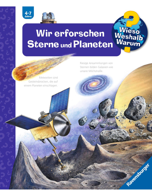 Ravensburger Wieso? Weshalb? Warum?, Band 59: Wir erforschen Sterne und Planeten (Deutsch, 2023, Andrea Erne)