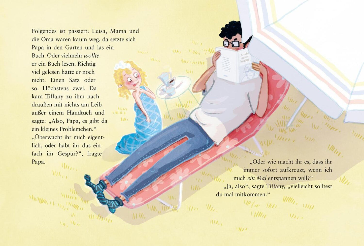 Carlsen Der Tag, an dem Tiffany das Wasser aus der Wanne geschaukelt hat (Deutsch, 2022, Marc-Uwe Kling, Astrid Henn)