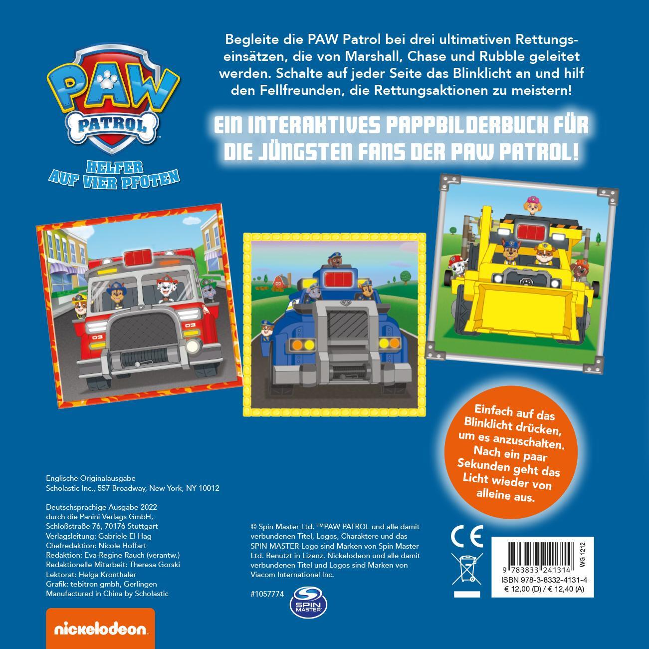 Panini PAW Patrol Einsatz mit der PAW Patrol (Deutsch, 2022, Panini)