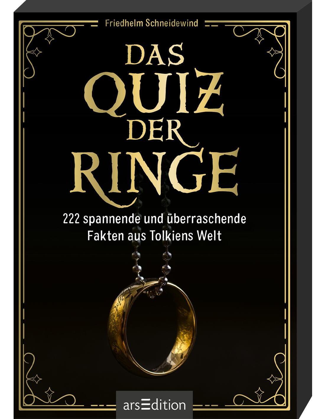 Ars Edition Das Quiz der Ringe (Deutsch, 2023, Friedhelm Schneidewind)