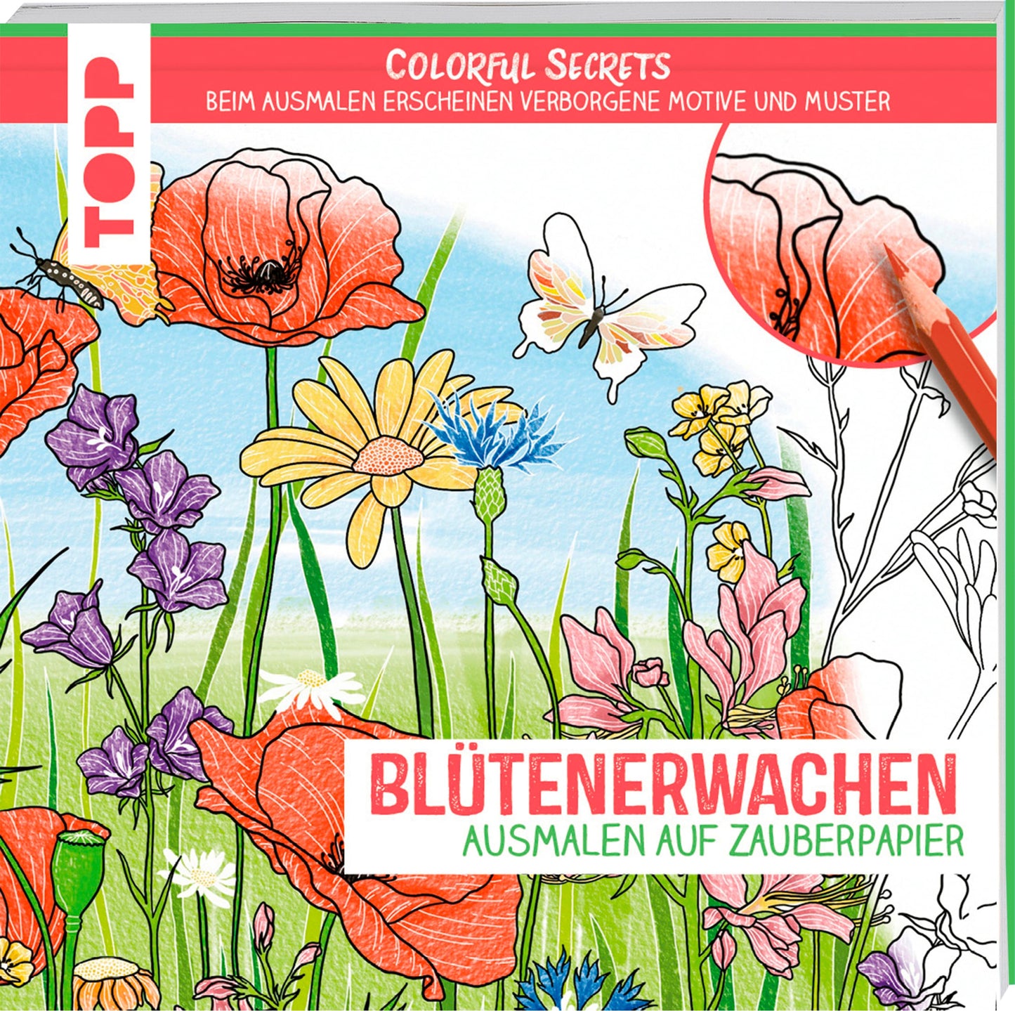 Frech Colorful Secrets - Blütenerwachen (Ausmalen auf Zauberpapier)