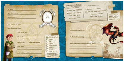 Baumhaus Die geheime Drachenschule - Mein Freundebuch (Deutsch, 2023, Emily Skye, Pascal Nöldner)