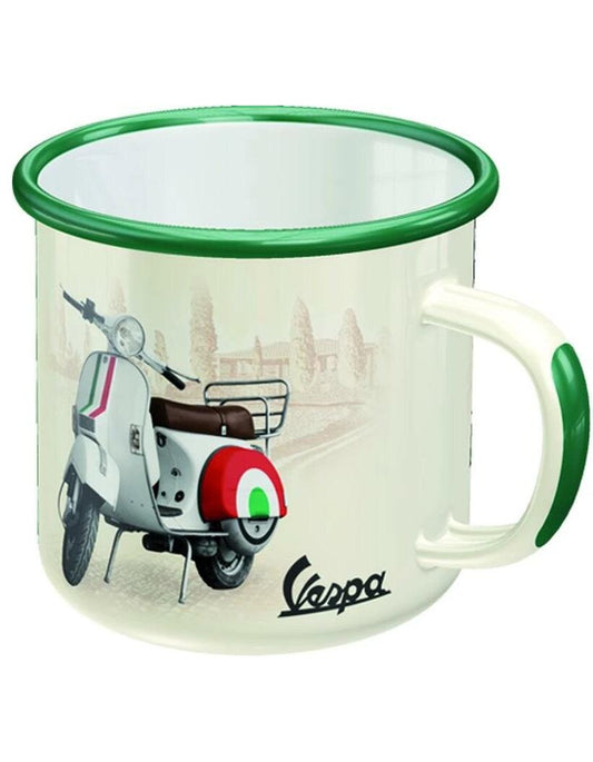 Nostalgic-Art Merchandising Universaltasse Vespa 360 ml, 1 Stück, Gelb/Grün (360 ml, 1 x)