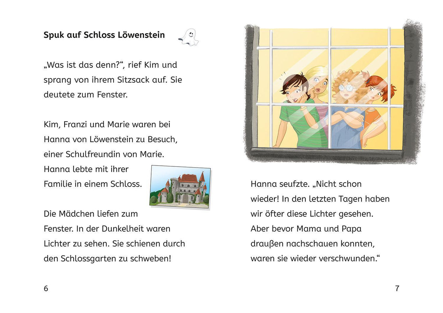 Kosmos Die drei !!!, Bücherhelden 2. Klasse, Doppelband 1, Geisterspuk und Elfenzauber (Deutsch, 2024, Jule Ambach, Katja Rau)