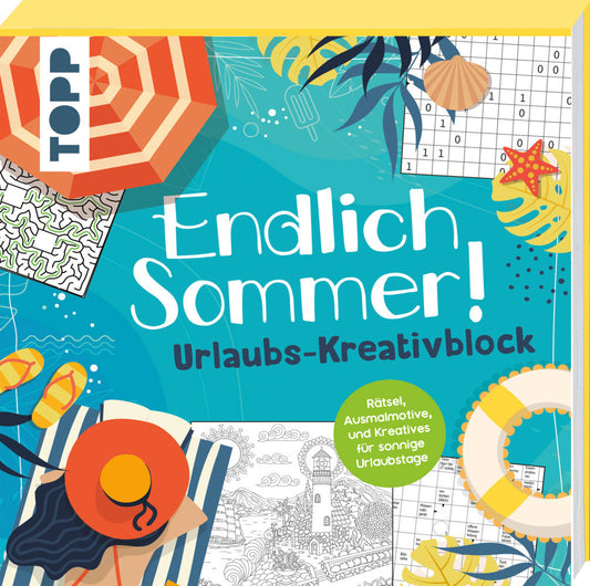Frech Endlich Sommer! Urlaubs-Kreativblock (Deutsch, 2023, frechverlag)