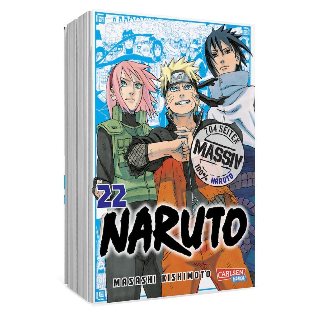 Carlsen NARUTO Massiv 22 (Deutsch, 2019, Masashi Kishimoto)