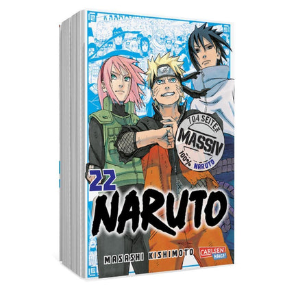 Carlsen NARUTO Massiv 22 (Deutsch, 2019, Masashi Kishimoto)