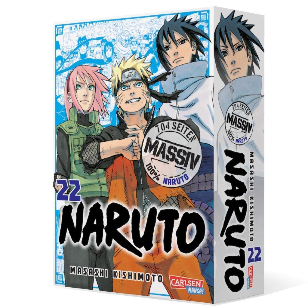 Carlsen NARUTO Massiv 22 (Deutsch, 2019, Masashi Kishimoto)