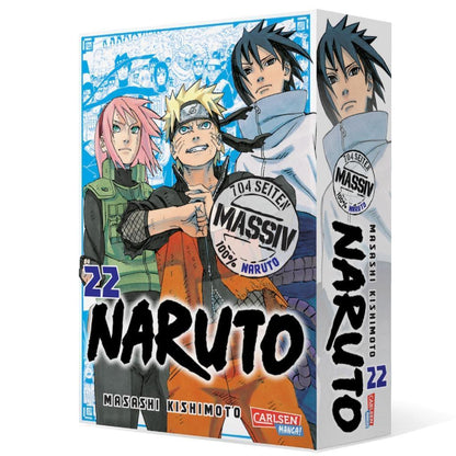 Carlsen NARUTO Massiv 22 (Deutsch, 2019, Masashi Kishimoto)