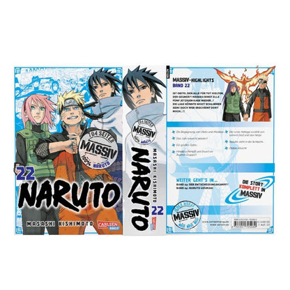 Carlsen NARUTO Massiv 22 (Deutsch, 2019, Masashi Kishimoto)
