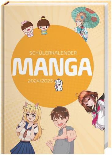 Athesia Manga Schülerkalender A5 2024/2025 (A5, Deutsch)