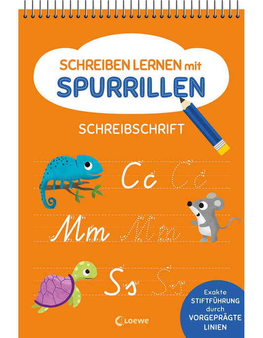 Loewe Schreiben lernen mit Spurrillen - Schreibschrift (Deutsch, 2023, Carmen Eisendle, Loewe Lernen und Rätseln)