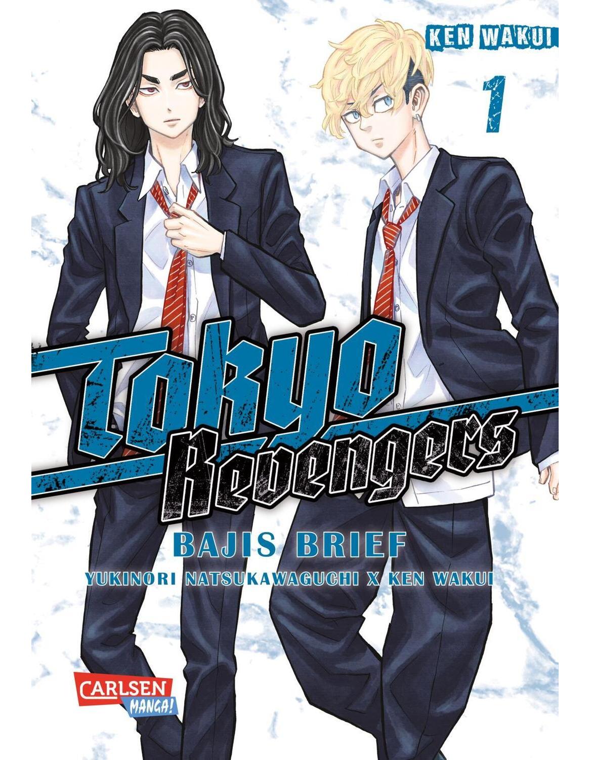 Carlsen Tokyo Revengers: Bajis Brief 1 (Deutsch, 2023, Ken Wakui, Yukinori Natsukawaguchi, Martin Bachernegg)