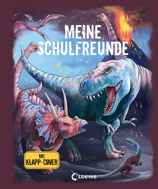 Loewe Verlag Meine Schulfreunde (Dinosaurier) (Deutsch, 2022, Sanna Wandtke, Loewe Eintragbücher)