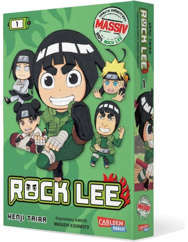Carlsen Rock Lee Massiv 1 (Deutsch, 2023, Kenji Taira, Masashi Kishimoto, Miyuki Tsuji)