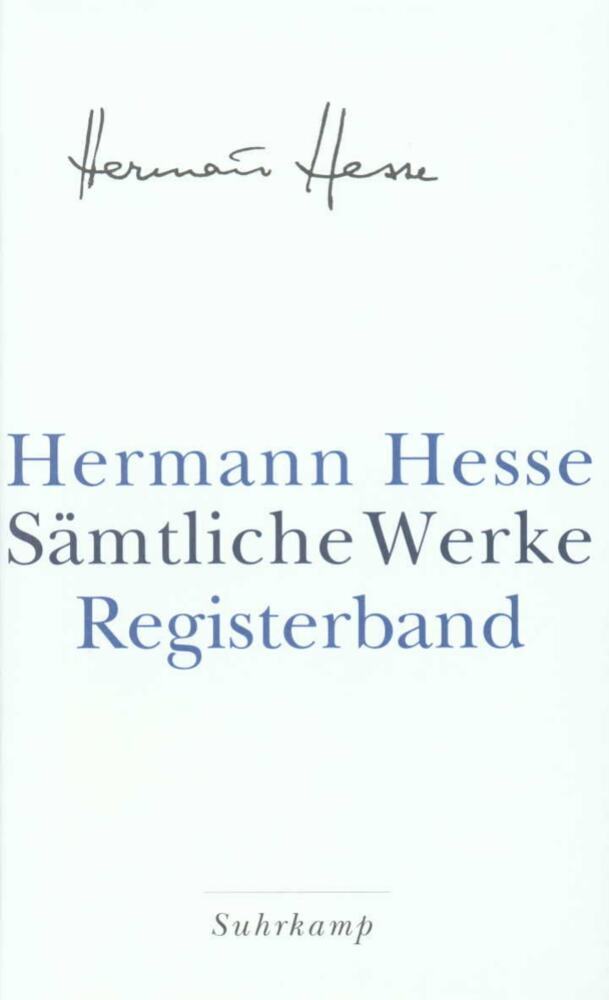 Registerband (Hermann Hesse)