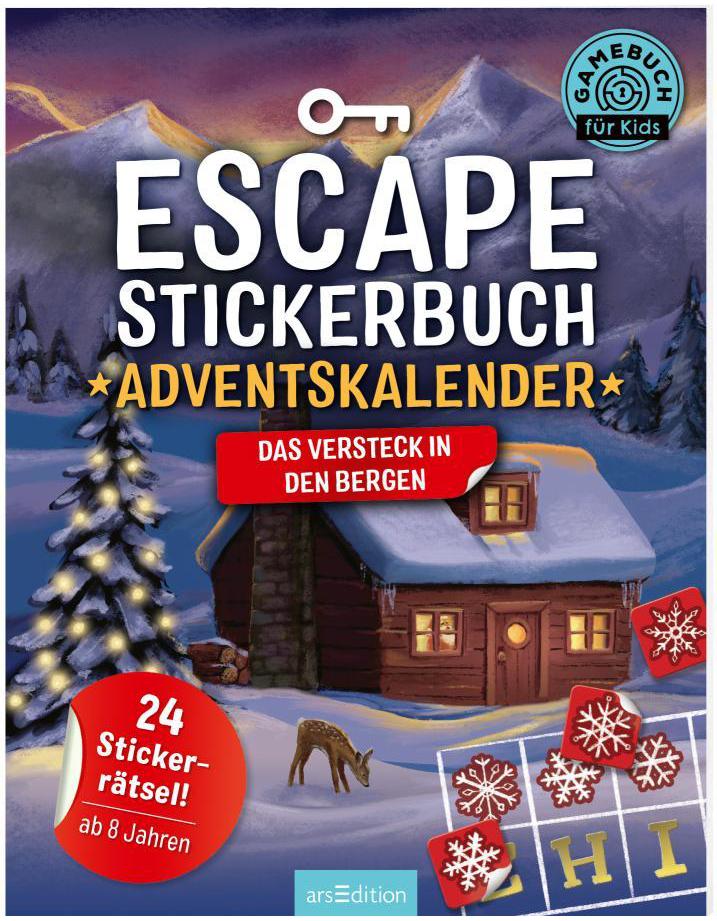 Ars Edition Escape-Stickerbuch