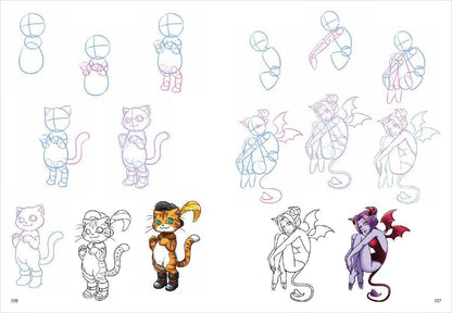 Penguin Random House Zeichenschule Manga  - 100 Figuren, Posen, Charaktere Schri (Deutsch, 2023, Yishan Li)