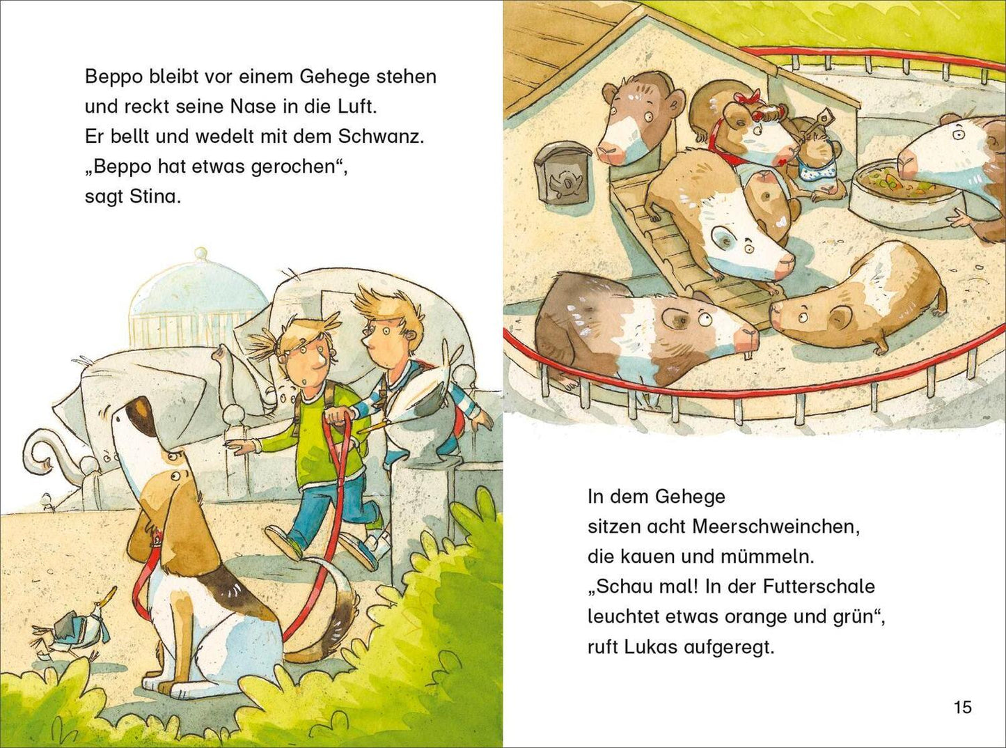 S. Fischer Publishing Duden Leseprofi - Tierische Detektivgeschichten, 2. Klasse (DB) (Deutsch, 2023, Petra Bartoli y Eckert, Barbara Zoschke, Dominik Rupp, Ute Krause)
