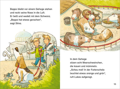 S. Fischer Publishing Duden Leseprofi - Tierische Detektivgeschichten, 2. Klasse (DB) (Deutsch, 2023, Petra Bartoli y Eckert, Barbara Zoschke, Dominik Rupp, Ute Krause)