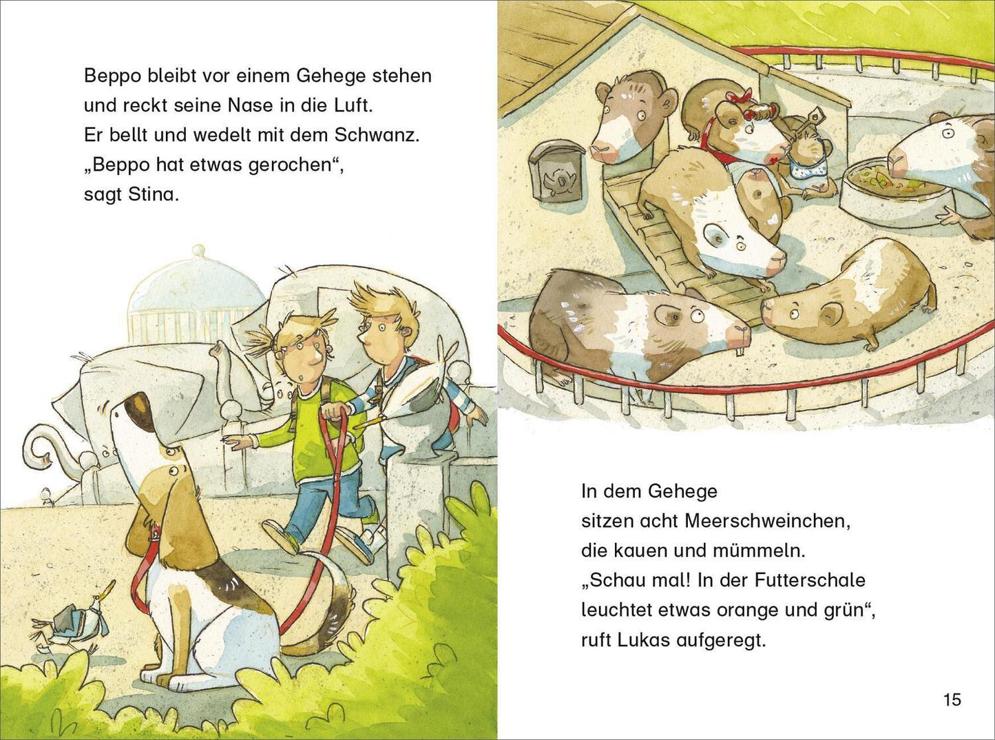 S. Fischer Publishing Duden Leseprofi - Tierische Detektivgeschichten, 2. Klasse (DB) (Deutsch, 2023, Petra Bartoli y Eckert, Barbara Zoschke, Dominik Rupp, Ute Krause)