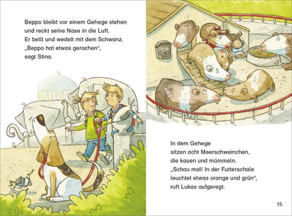 S. Fischer Publishing Duden Leseprofi - Tierische Detektivgeschichten, 2. Klasse (DB) (Deutsch, 2023, Petra Bartoli y Eckert, Barbara Zoschke, Dominik Rupp, Ute Krause)