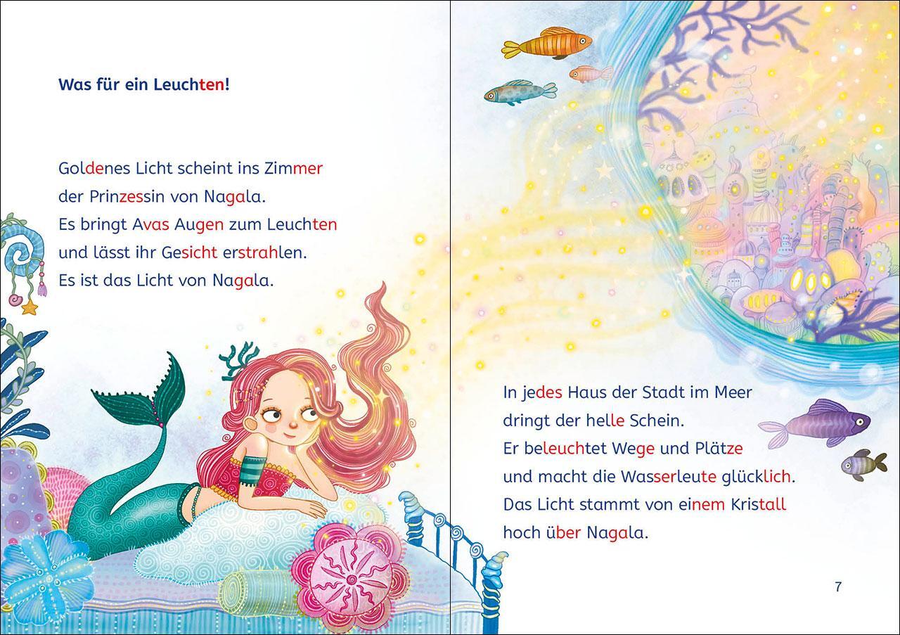 Loewe Leselöwen 2. Klasse - Die Meermädchen und der gestohlene Kristall (Deutsch, 2024, Barbara Rose, Loewe Erstlesebücher, Alica Räth)