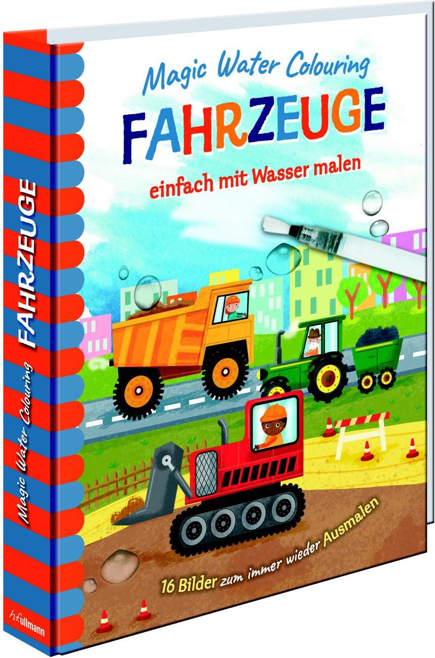 Ullmann Magic Water Colouring - Fahrzeuge