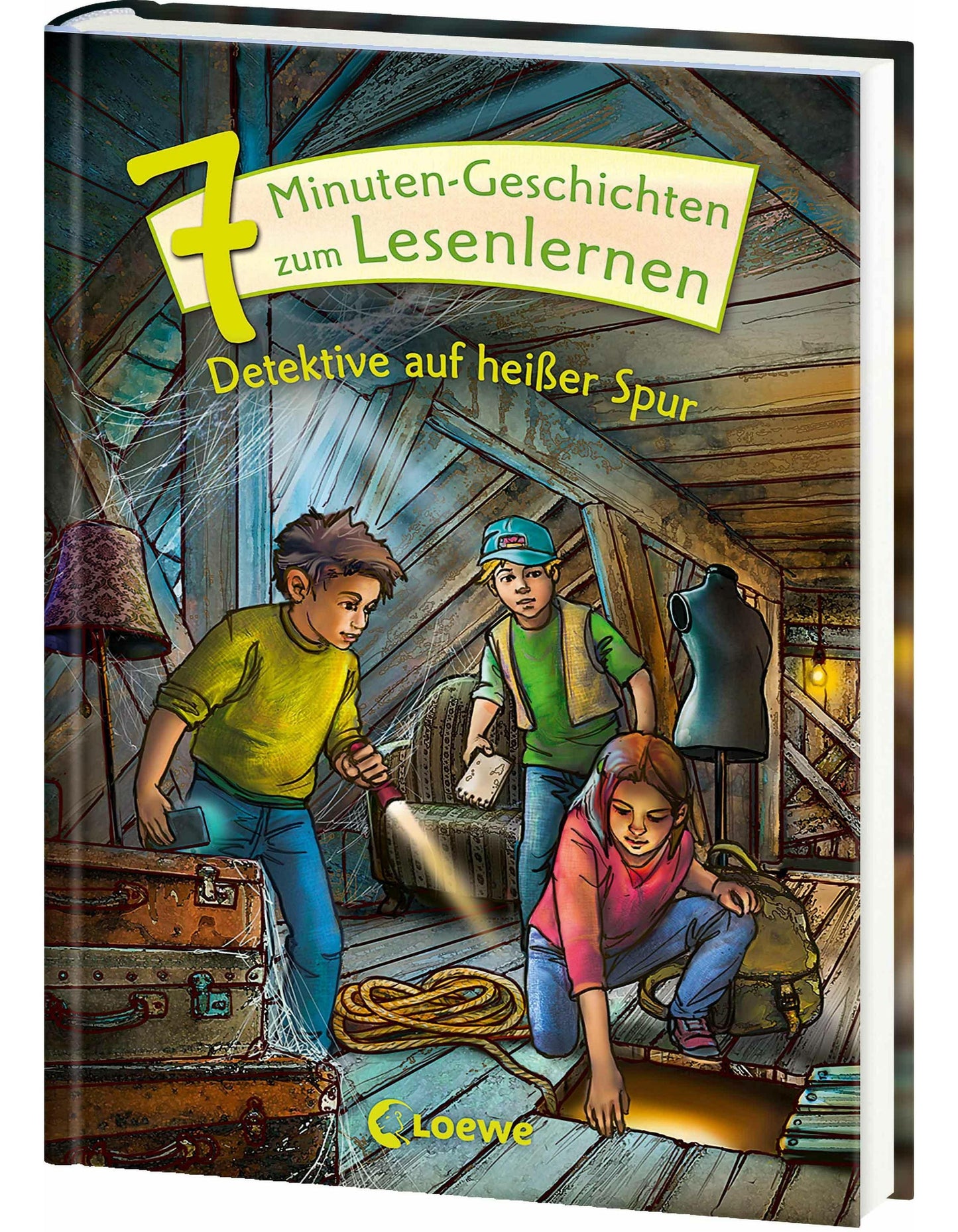 Loewe 7-Minuten-Geschichten zum Lesenlernen - Detektive auf heißer Spur (Deutsch, 2024, Loewe Erstlesebücher)