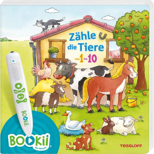 Tessloff BOOKii® Zähle die Tiere von 1 bis 10