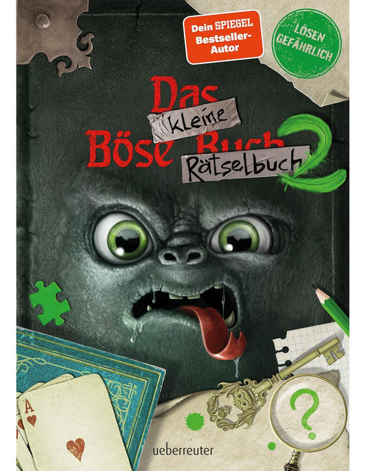 Ueberreuter Das kleine Böse Rätselbuch 2 (Das kleine Böse Buch) (Deutsch, 2024, Magnus Myst, Thomas Hussung, Schuft)