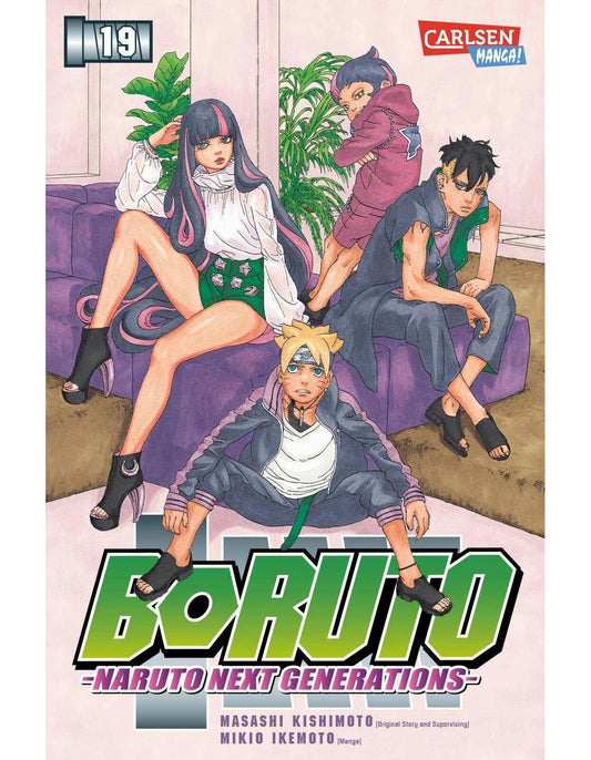 Carlsen Boruto - Naruto the next Generation 19 (Deutsch, 2024, Miyuki Tsuji, Mikio Ikemoto, Masashi Kishimoto)