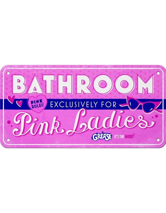 Nostalgic-Art Merchandising Schild Pink Ladies 20 cm x 10 cm, Metall (2 x 11 x 21 cm)