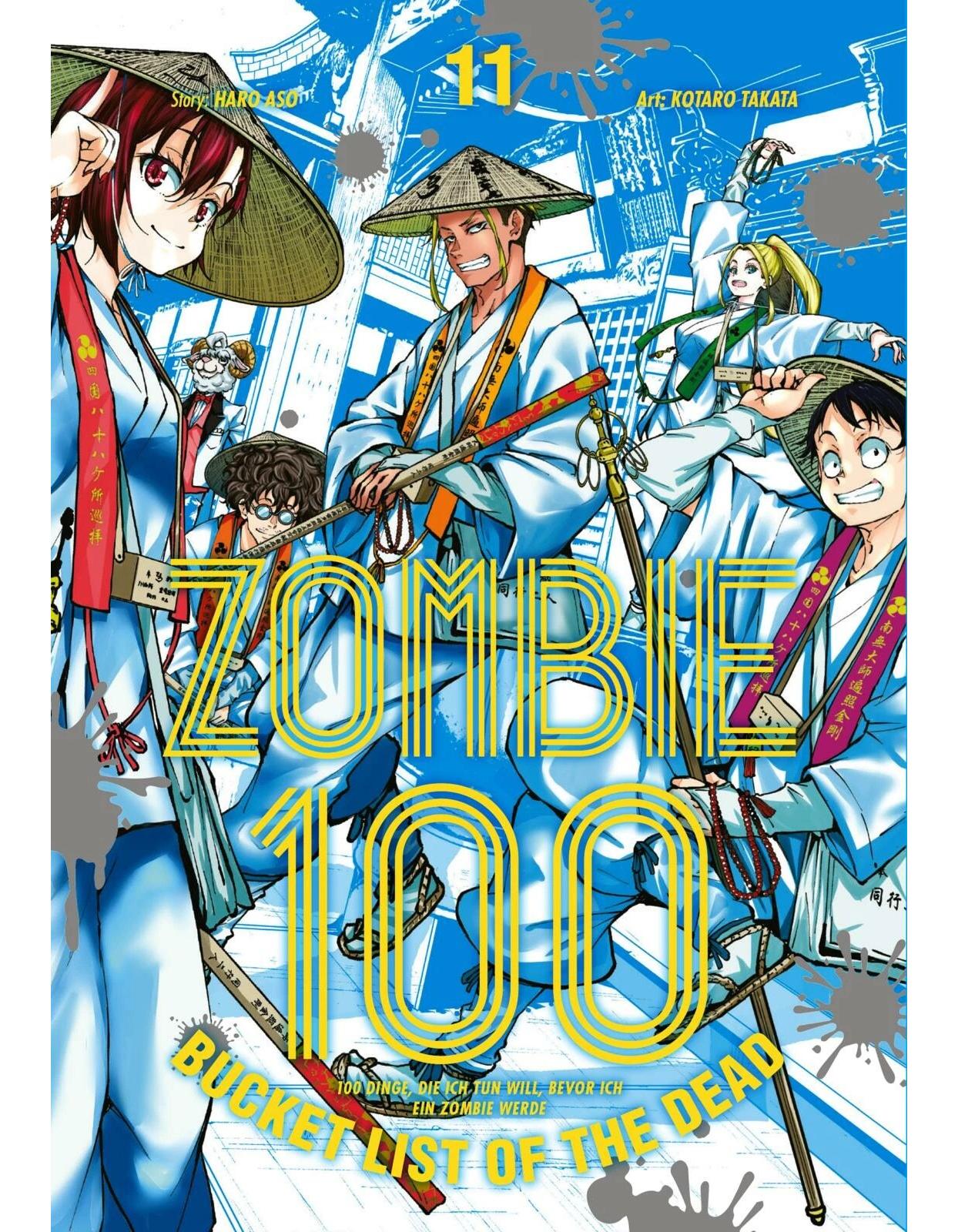 Carlsen Zombie 100 - Bucket List of the Dead 11 (Deutsch, 2023, Haro Aso, Kotaro Takata, Katrin Stamm)