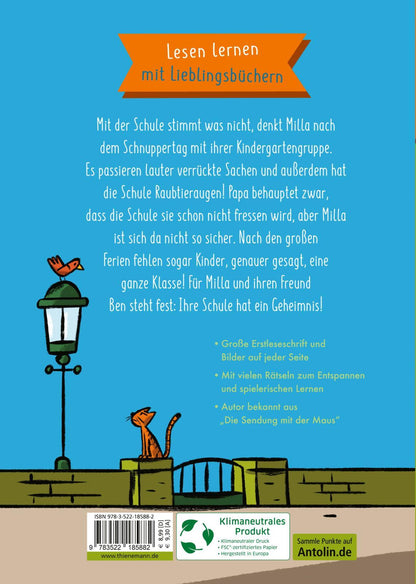 Thienemann Kleine Lesehelden: Milla und die sehr gefräßige Schule (Deutsch, 2022, Ralph Caspers, Ulf K.)