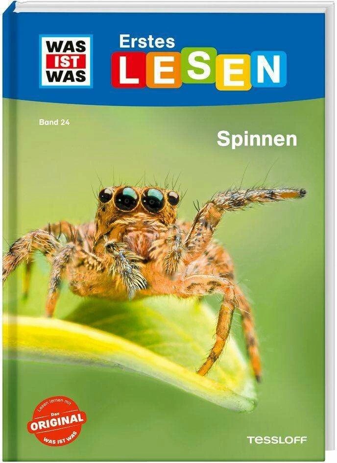 Tessloff WAS IST WAS Erstes Lesen Band 24. Spinnen (Deutsch, 2023, Christina Braun, Marie Gerstner)