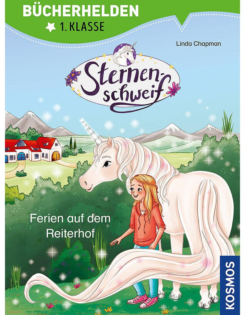 Kosmos Sternenschweif, Bücherhelden 1. Klasse, Ferien auf dem Reiterhof (Deutsch, 2022, Linda Chapman, Anna-Lena Kühler)